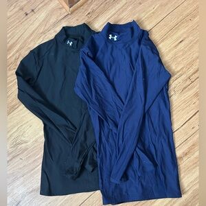 Bundle of 2 Under Armour Cold Gear Long Sleeve Shirts